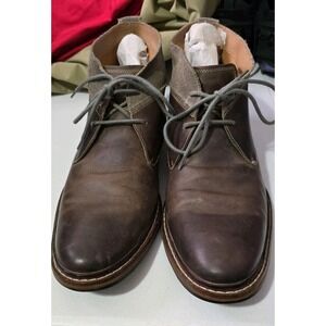 Mens Cole Haan‎ Williams Welt Chukka Boots Size 11 M Brown Leather Lace Up Boot